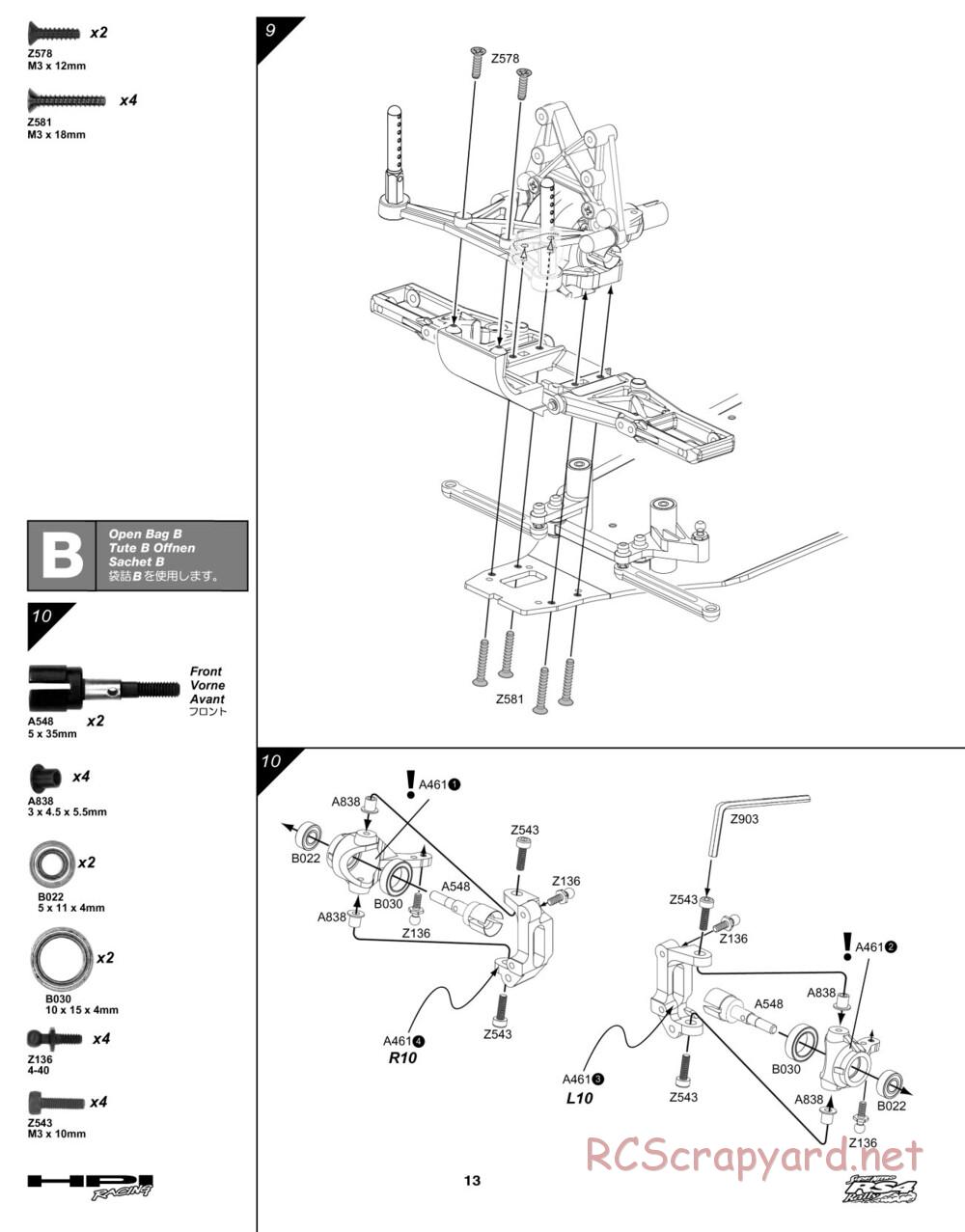 HPI - Super Nitro RS4 Rally - Manual - Page 13