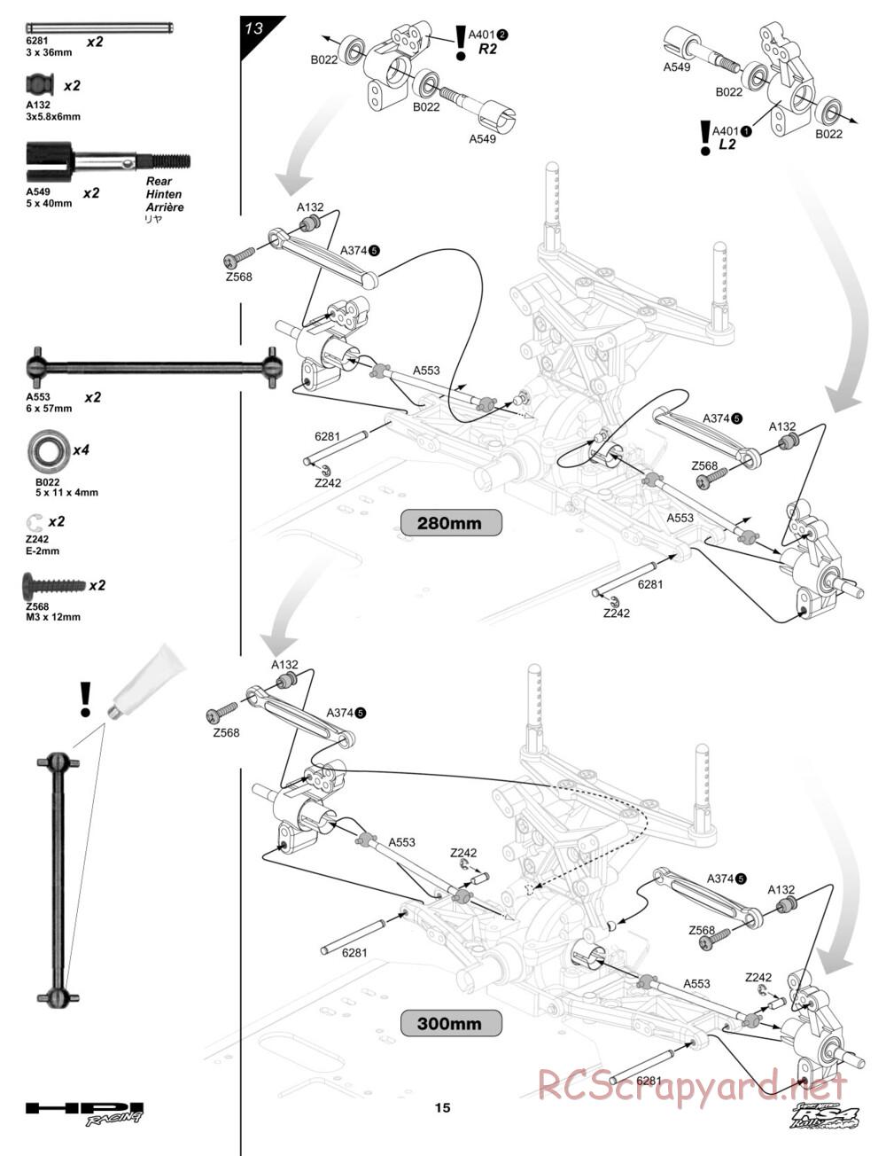 HPI - Super Nitro RS4 Rally - Manual - Page 15