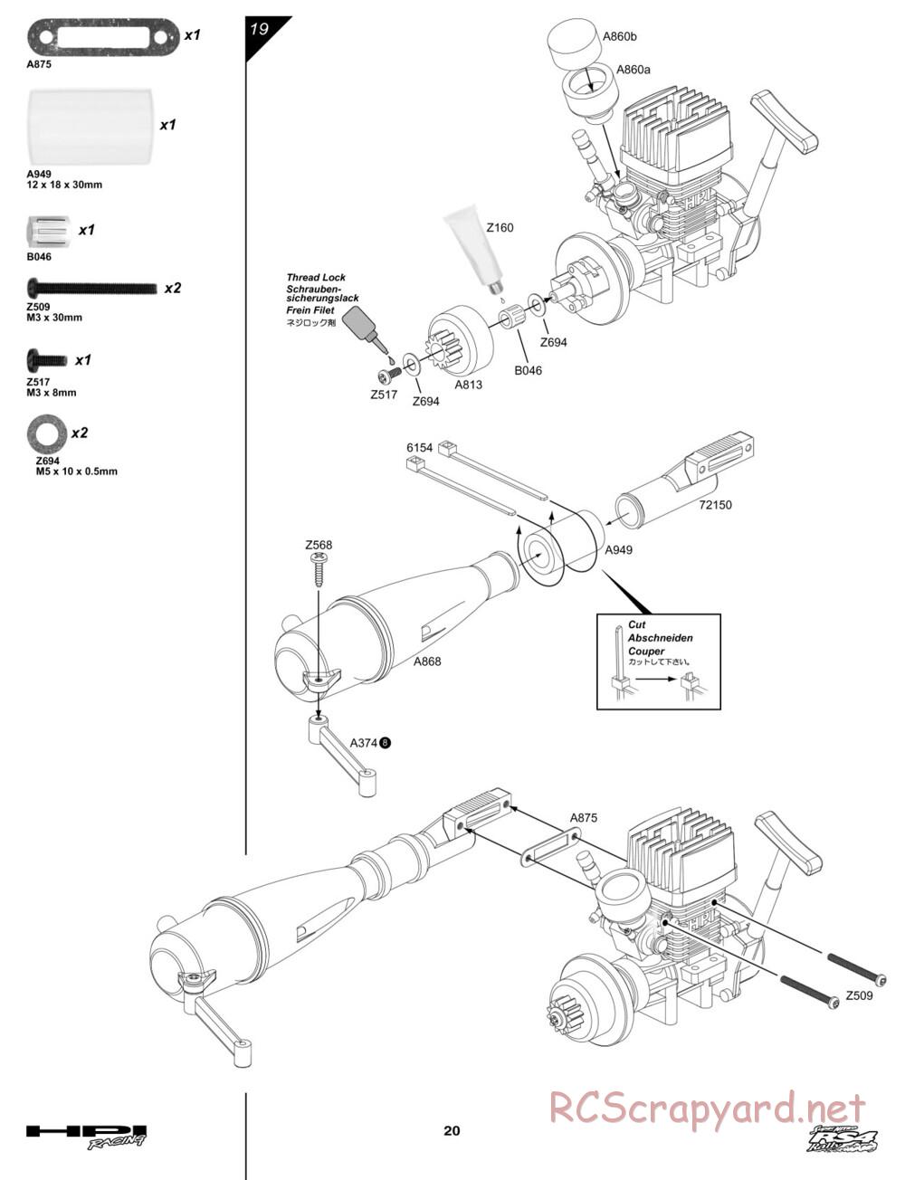 HPI - Super Nitro RS4 Rally - Manual - Page 20