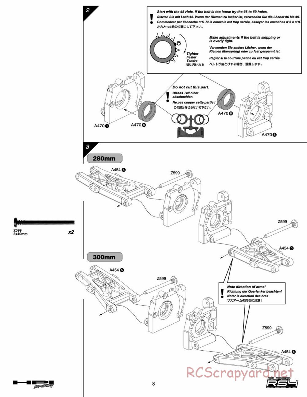 HPI - Super RS4 - Manual - Page 7