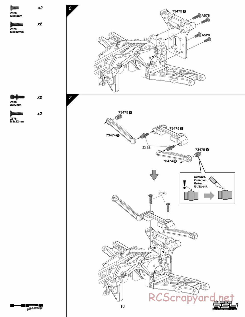 HPI - Super RS4 - Manual - Page 9