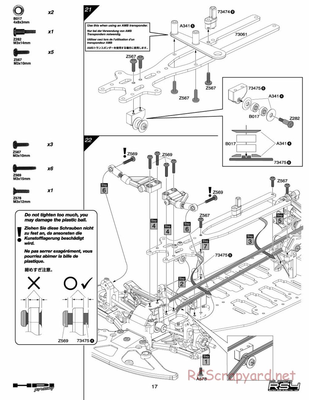 HPI - Super RS4 - Manual - Page 16