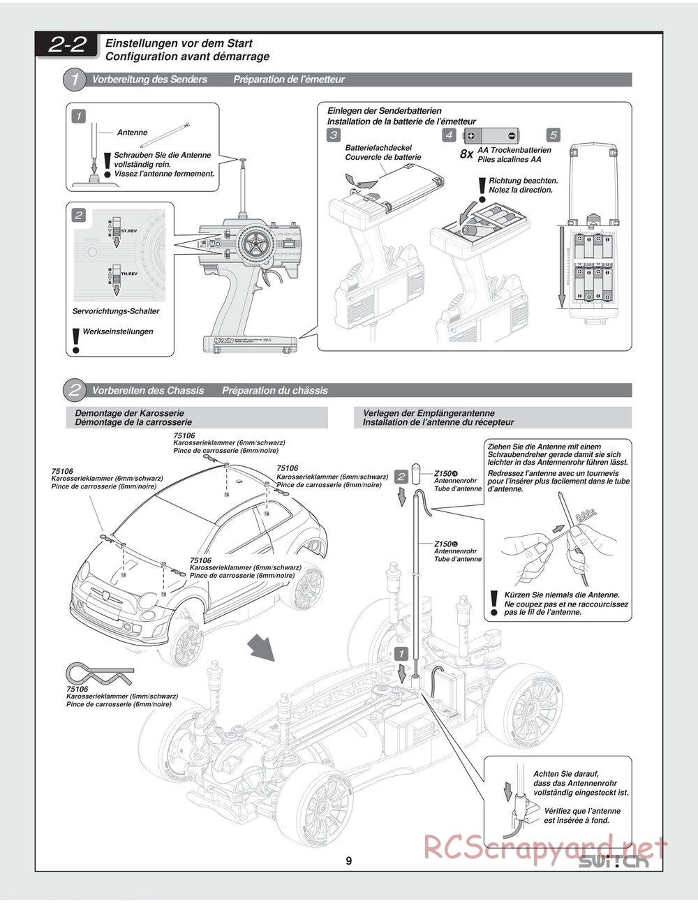 HPI - Switch - Manual - Page 9