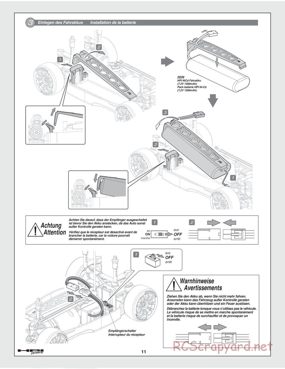 HPI - Switch - Manual - Page 11