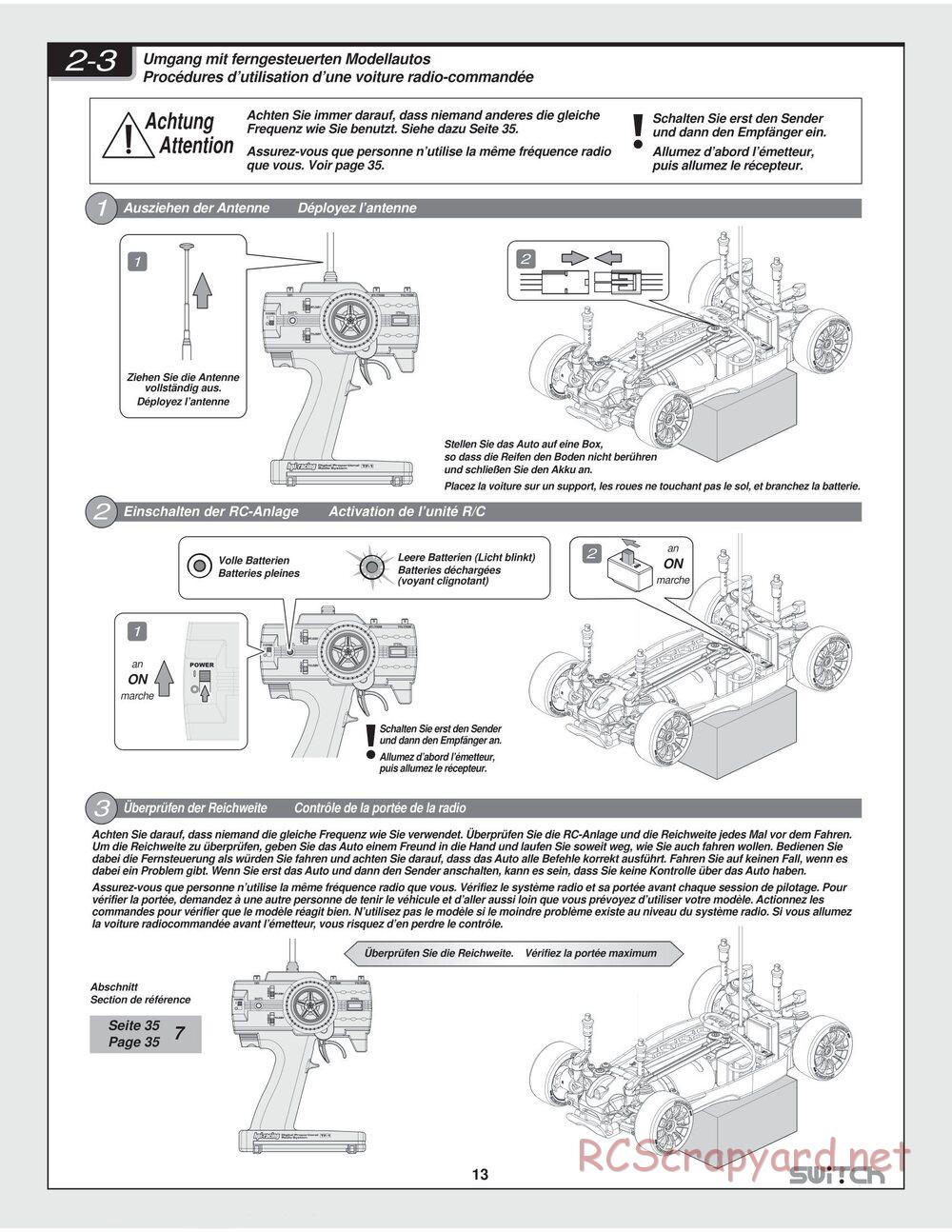 HPI - Switch - Manual - Page 13