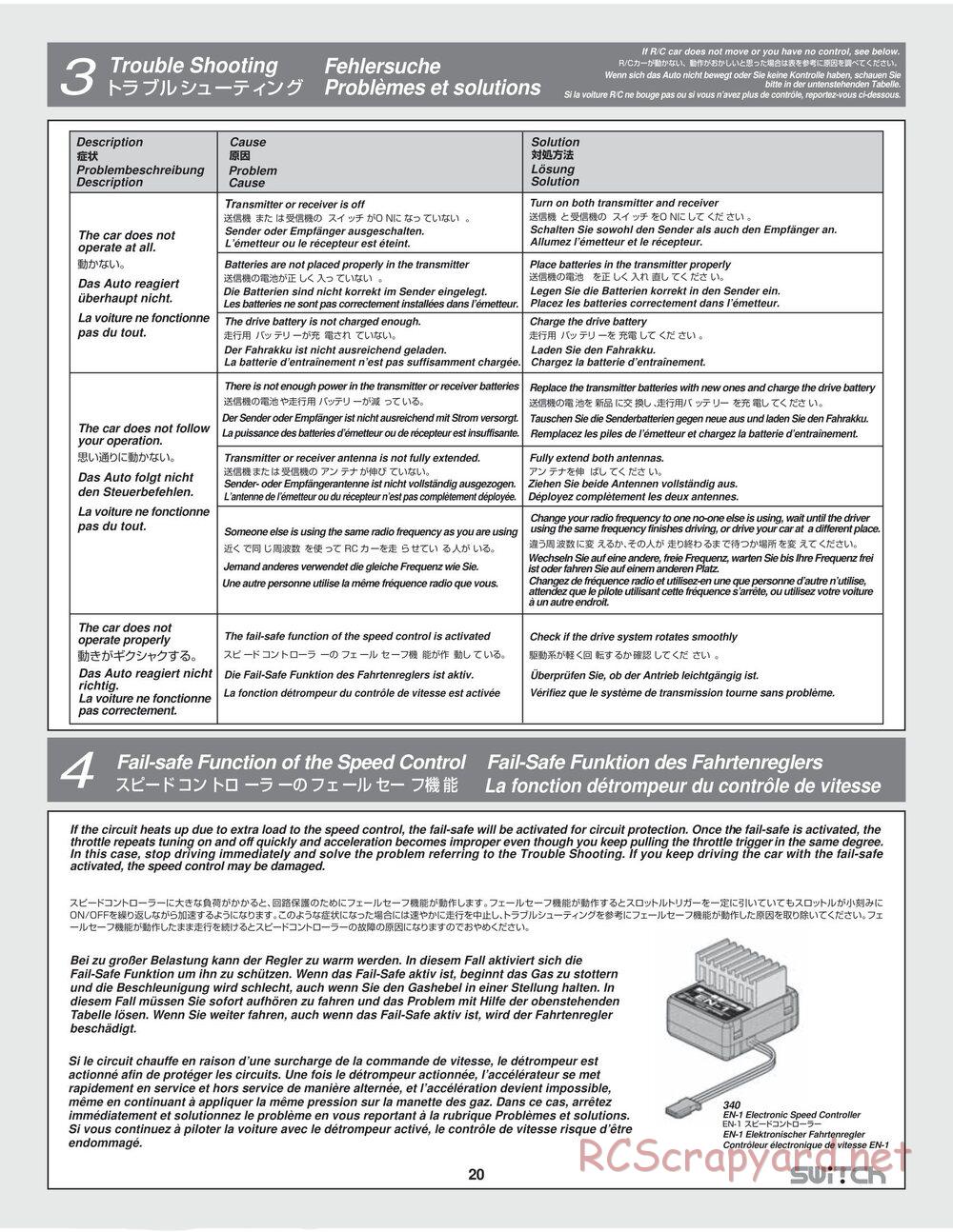 HPI - Switch - Manual - Page 20