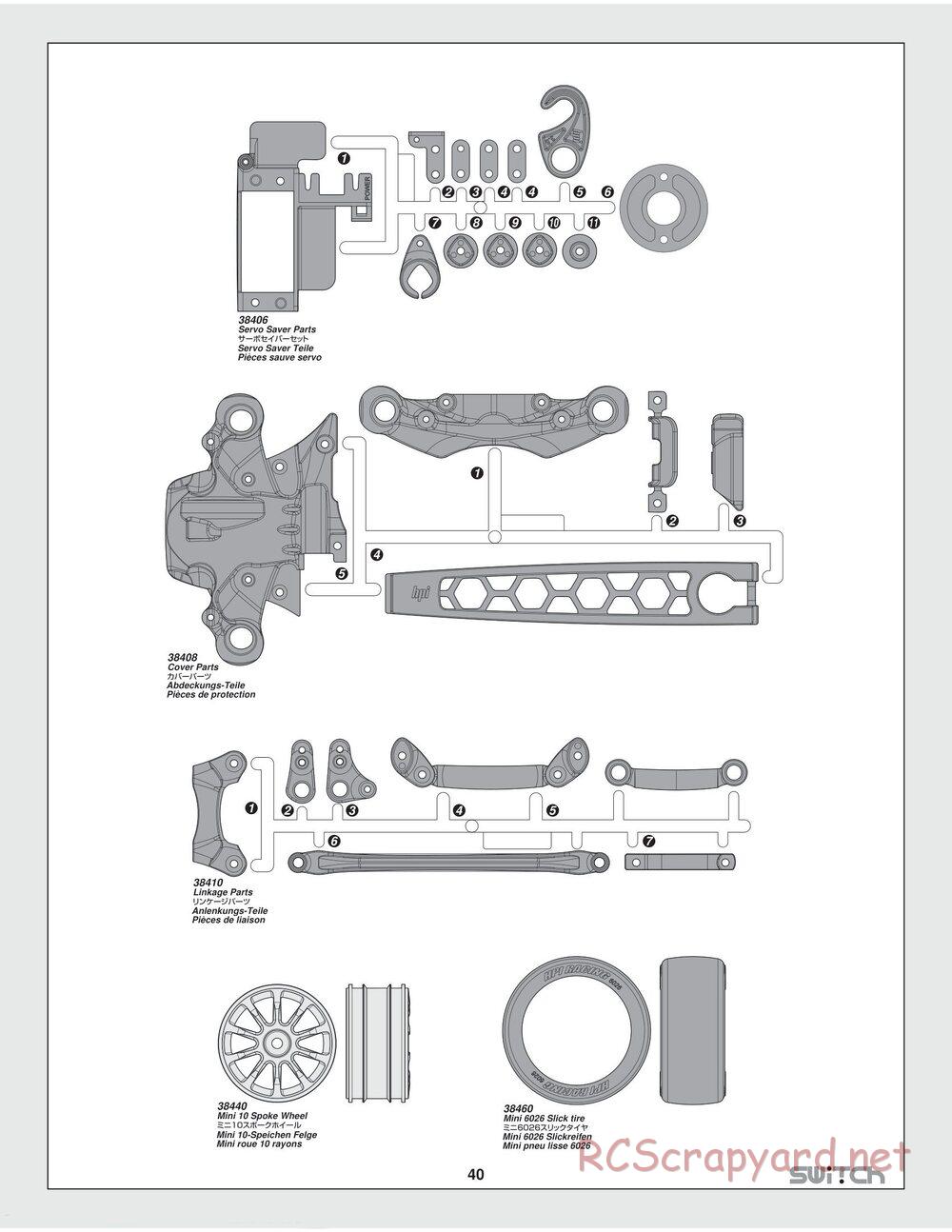 HPI - Switch - Manual - Page 40