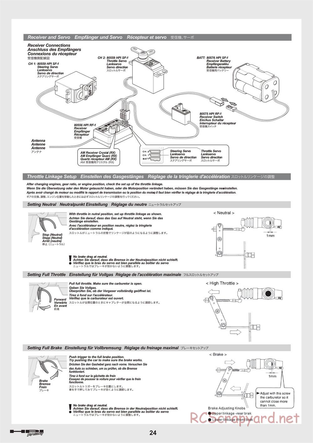 HPI - Trophy 3.5 - Manual - Page 24