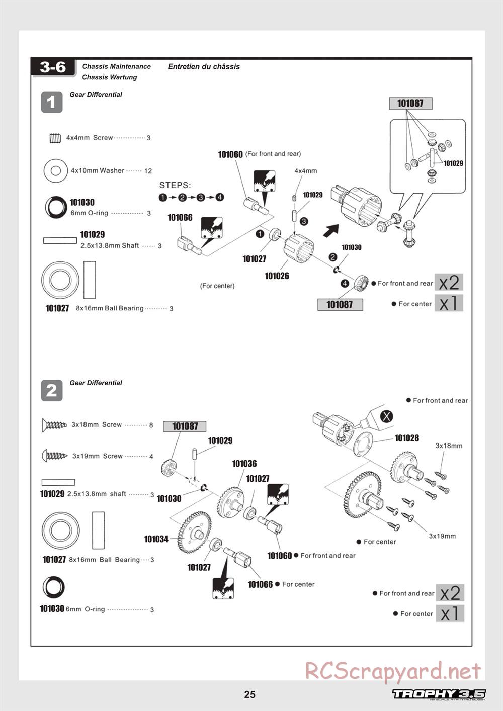 HPI - Trophy 3.5 - Manual - Page 25