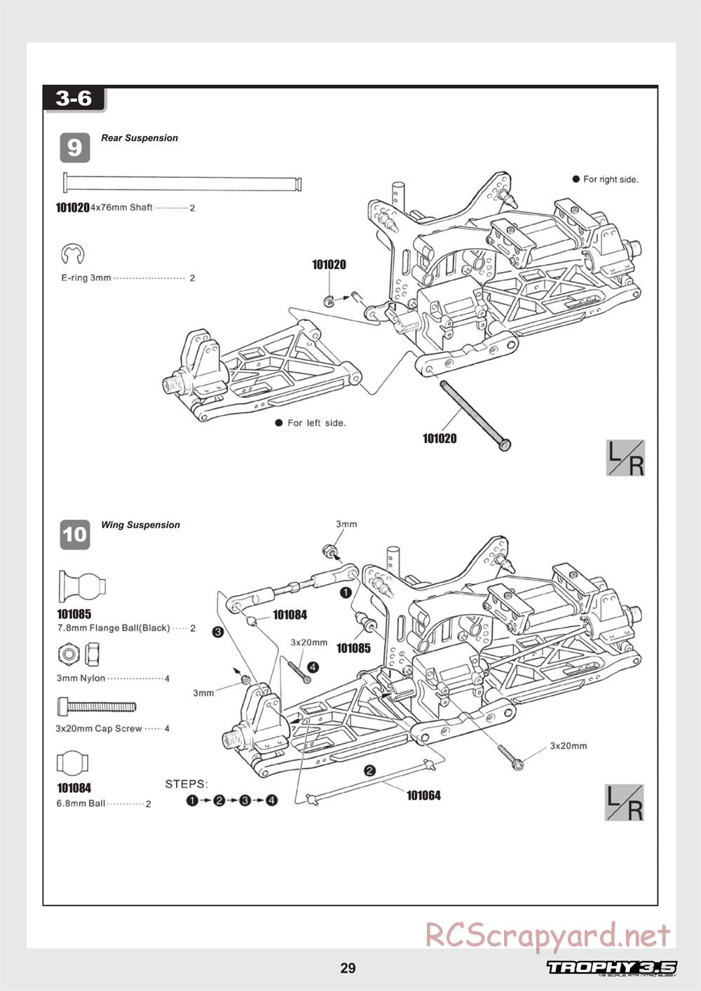 HPI - Trophy 3.5 - Manual - Page 29