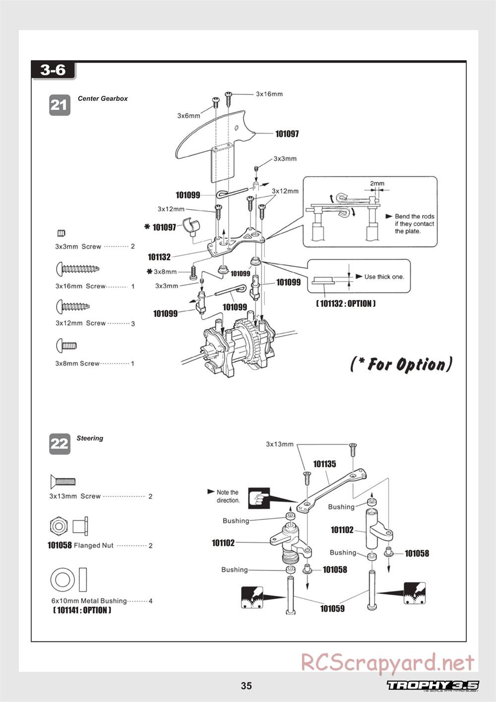 HPI - Trophy 3.5 - Manual - Page 35