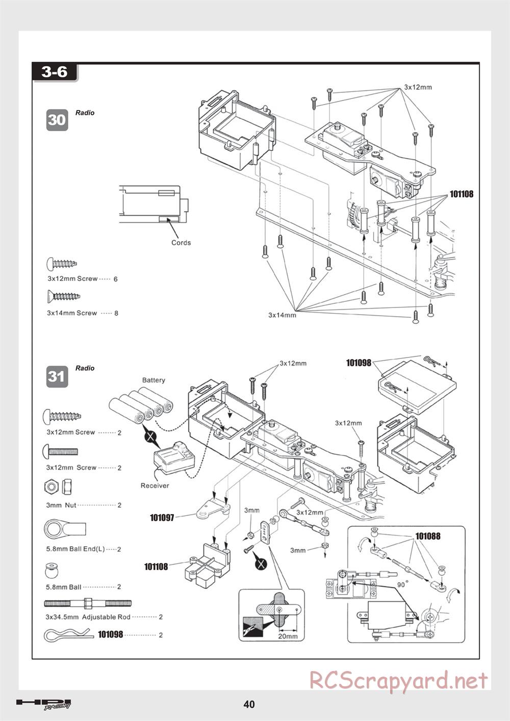 HPI - Trophy 3.5 - Manual - Page 40