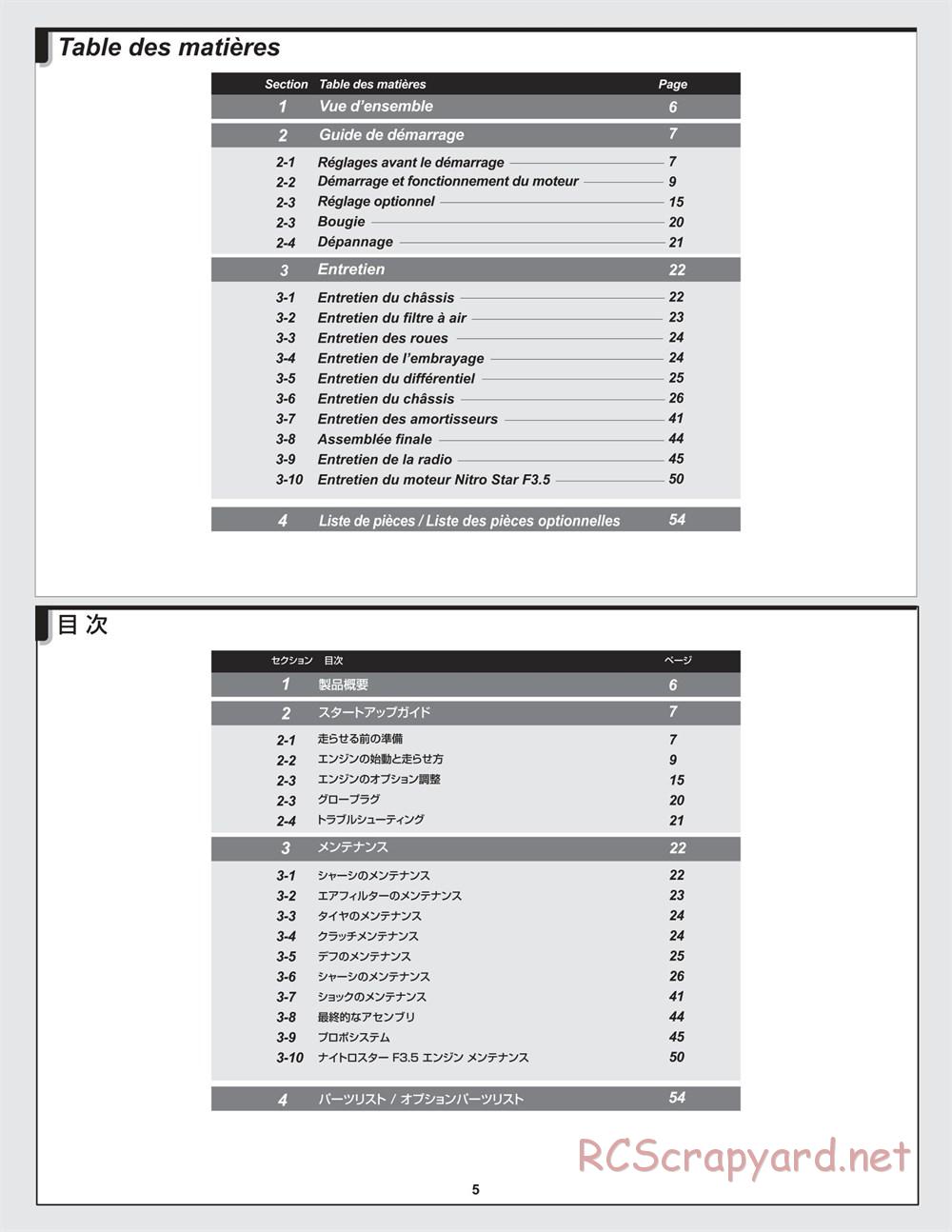 HPI - Trophy 3.5 - Manual - Page 5