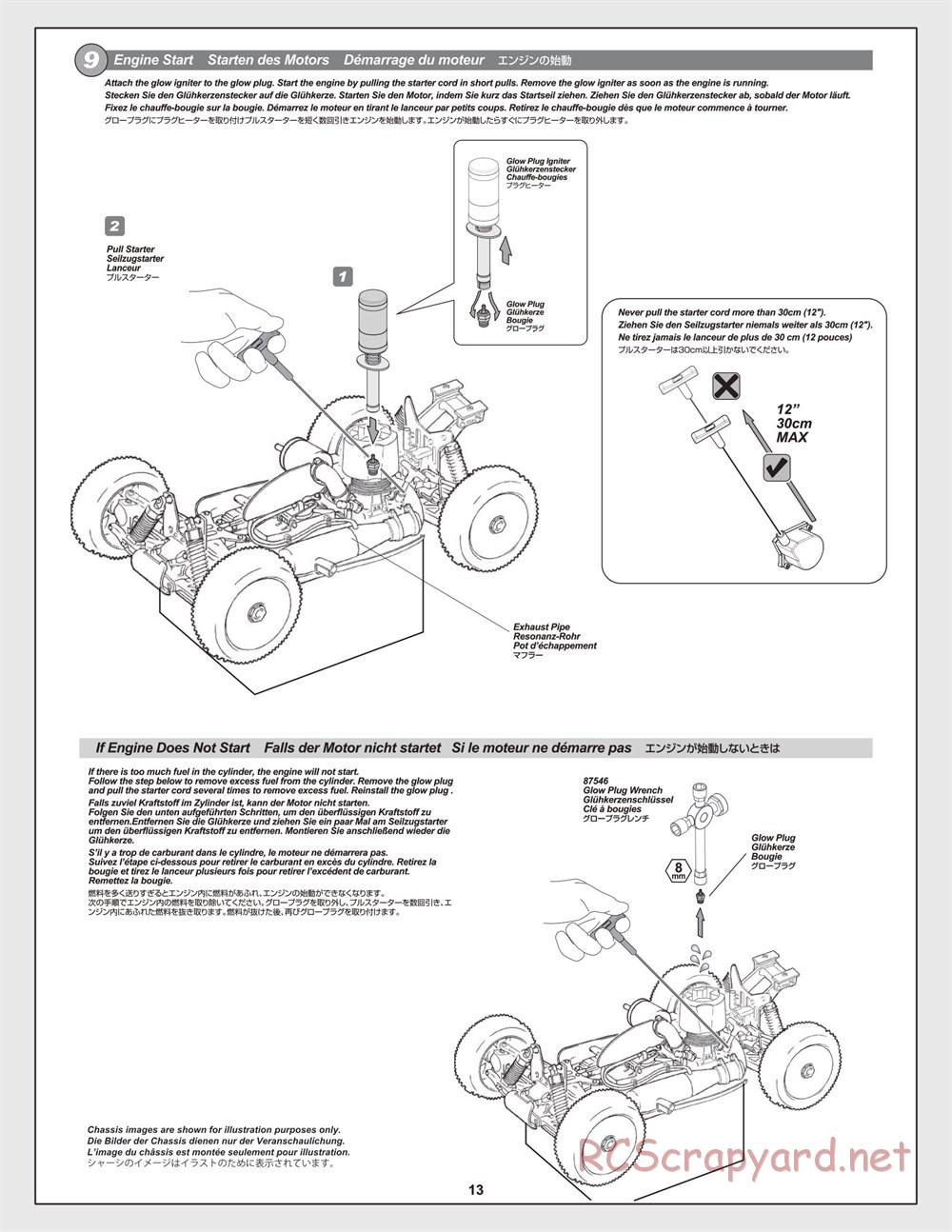 HPI - Trophy 3.5 - Manual - Page 13