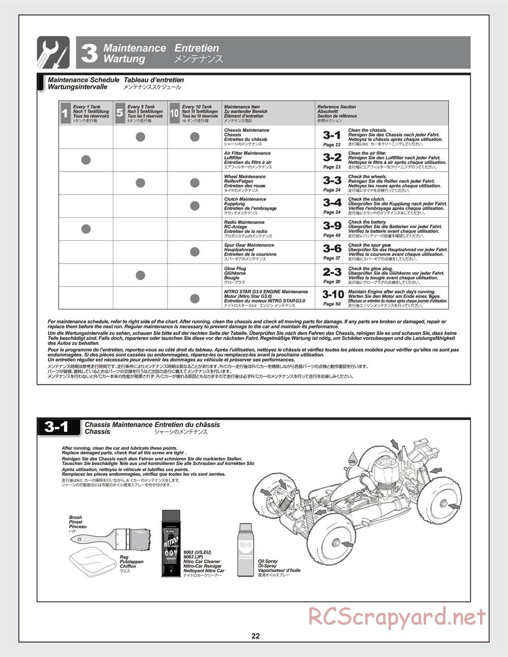 HPI - Trophy 3.5 - Manual - Page 22