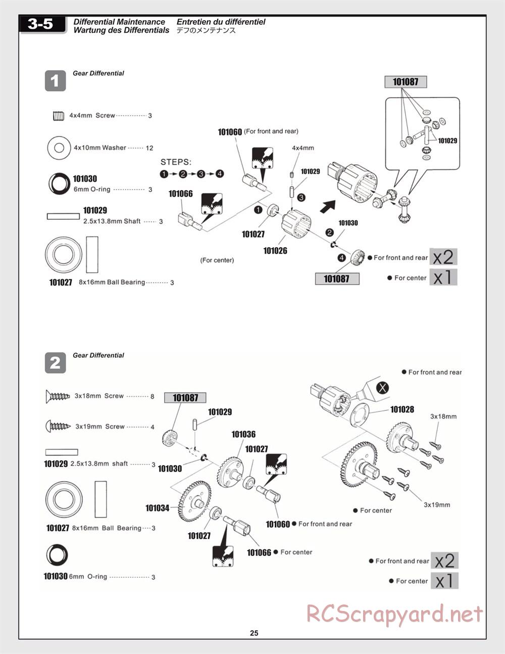 HPI - Trophy 3.5 - Manual - Page 25