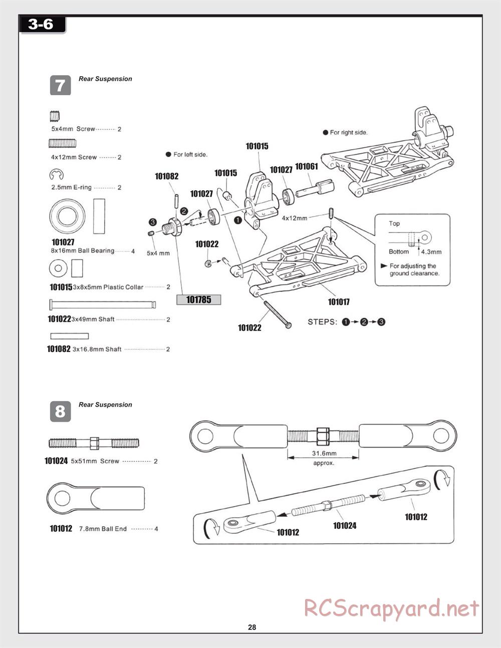 HPI - Trophy 3.5 - Manual - Page 28