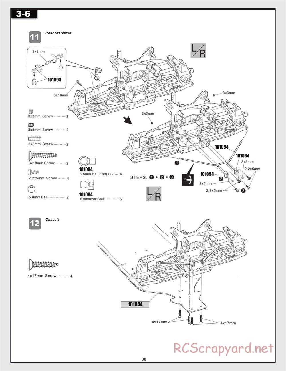 HPI - Trophy 3.5 - Manual - Page 30