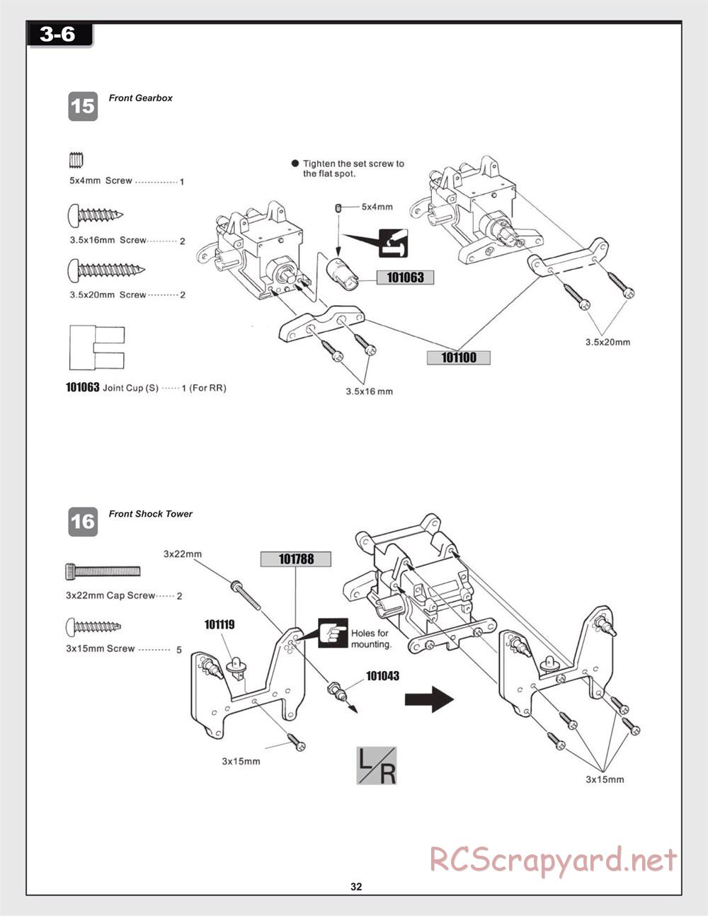 HPI - Trophy 3.5 - Manual - Page 32