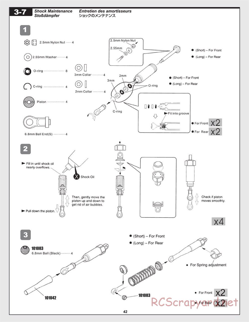 HPI - Trophy 3.5 - Manual - Page 43