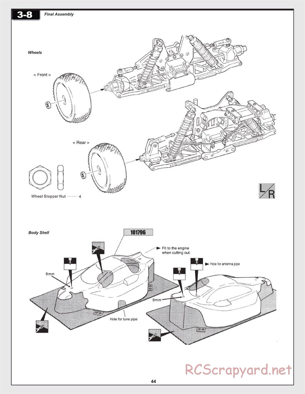 HPI - Trophy 3.5 - Manual - Page 45