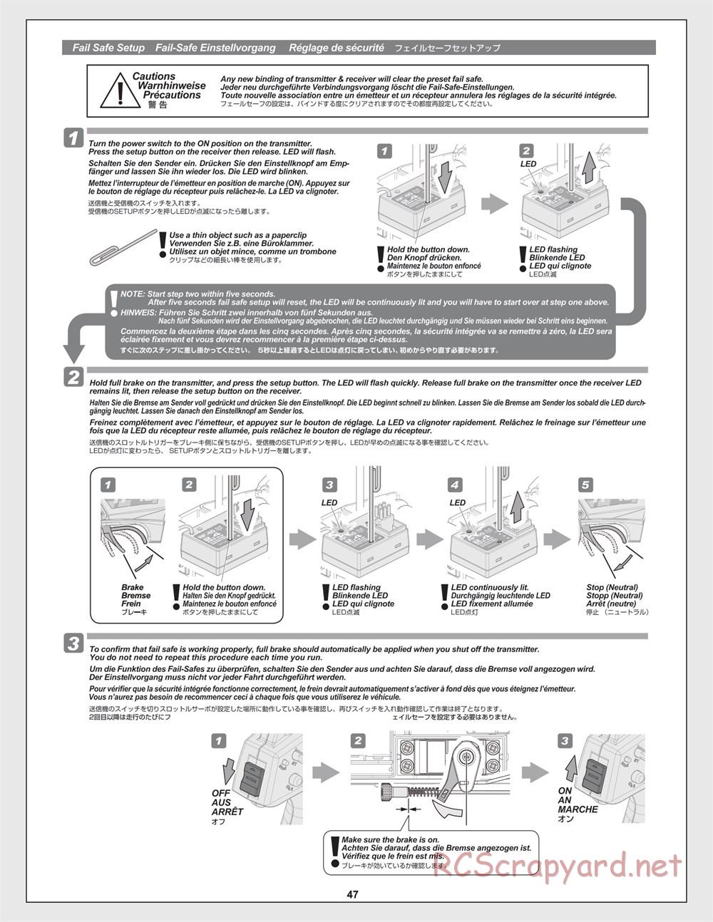 HPI - Trophy 3.5 - Manual - Page 48