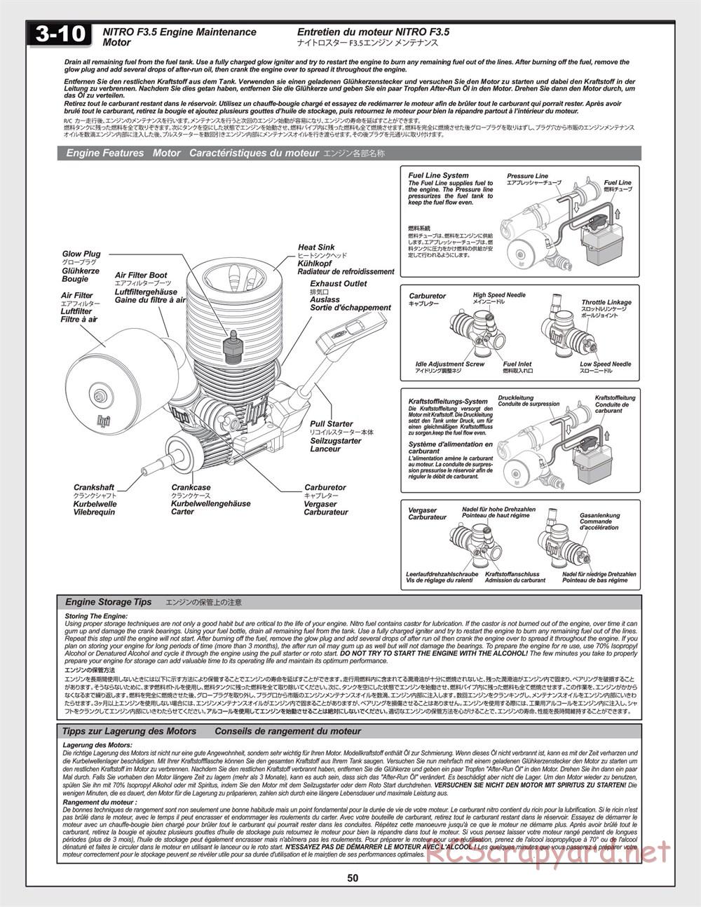 HPI - Trophy 3.5 - Manual - Page 51