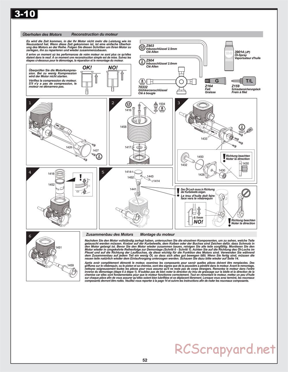 HPI - Trophy 3.5 - Manual - Page 53