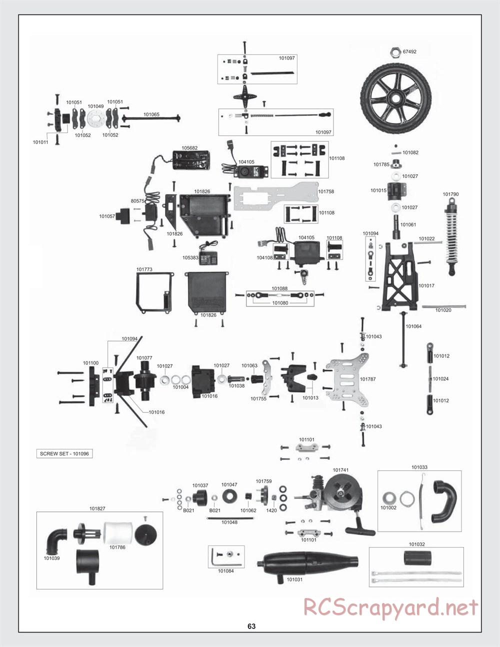 HPI - Trophy 3.5 - Manual - Page 64