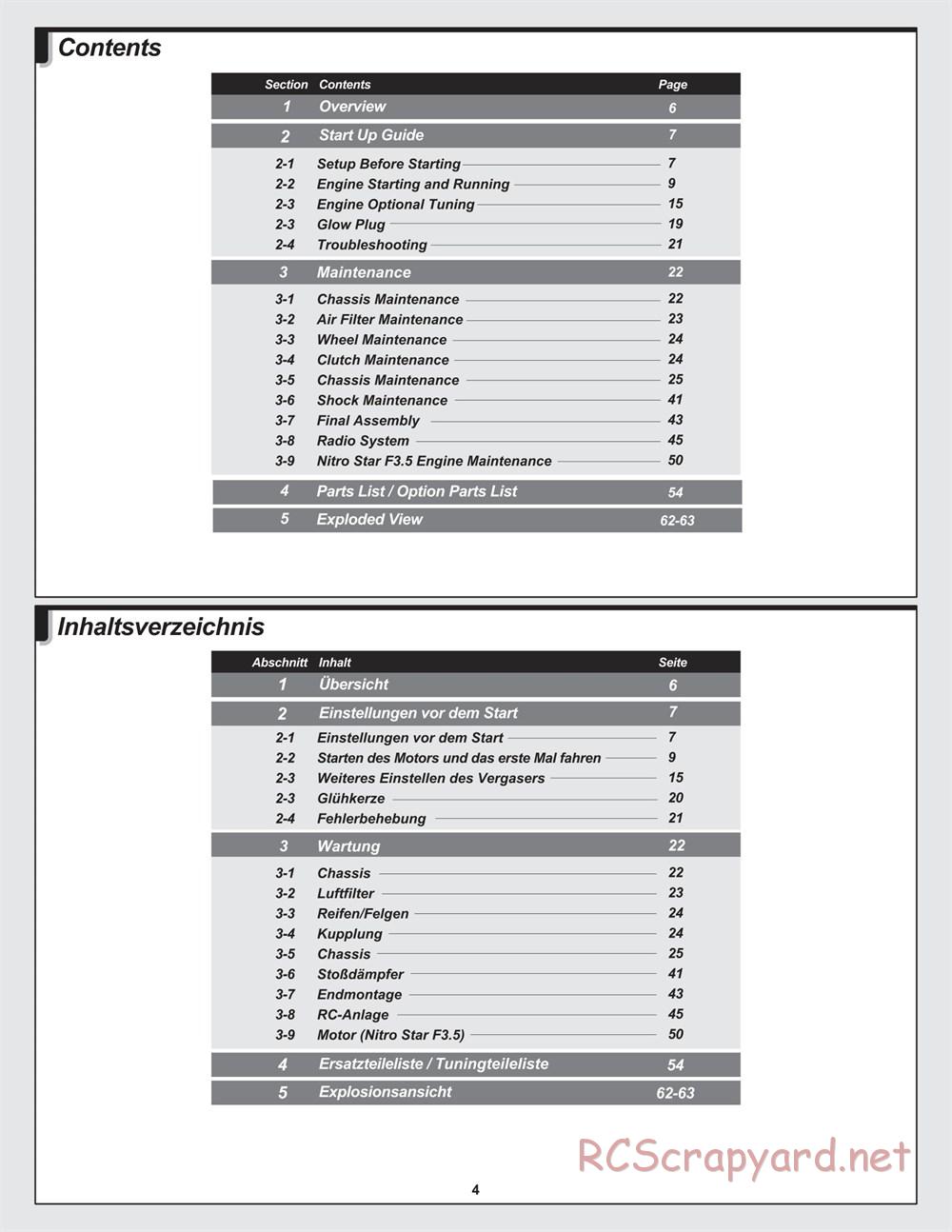 HPI - Trophy 4.6 Truggy - Manual - Page 4