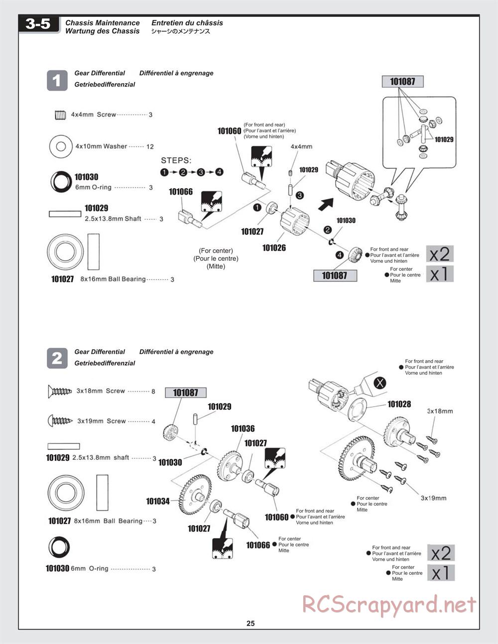 HPI - Trophy 4.6 Truggy - Manual - Page 25