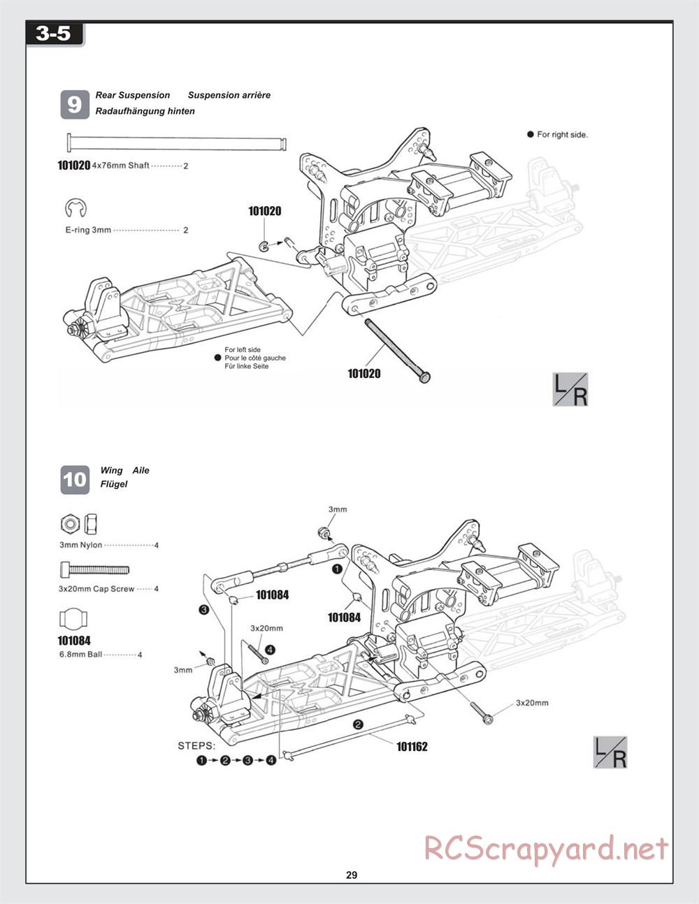 HPI - Trophy 4.6 Truggy - Manual - Page 29