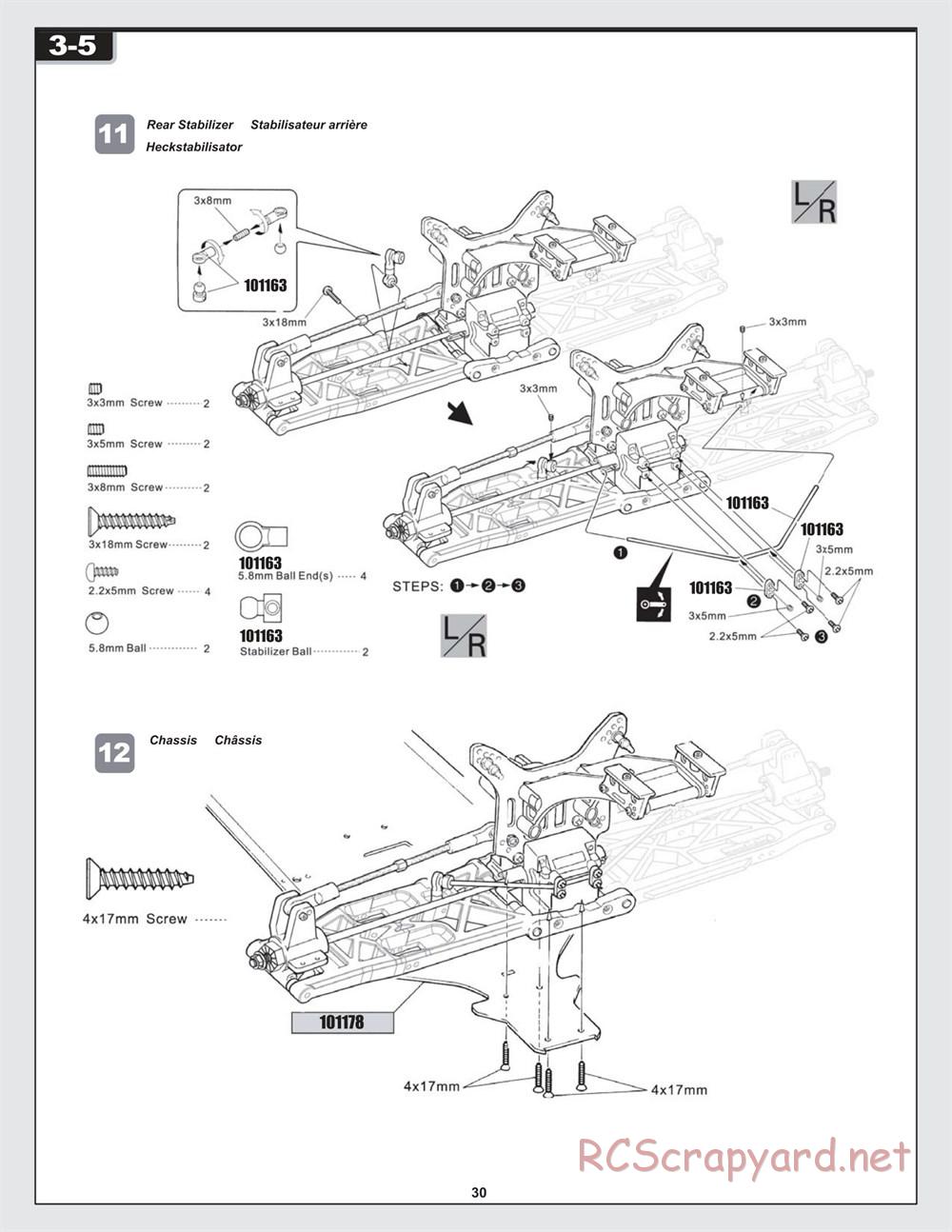 HPI - Trophy 4.6 Truggy - Manual - Page 30