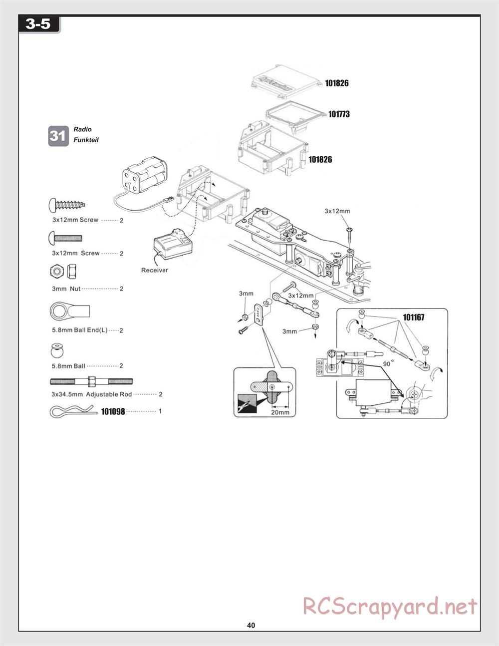 HPI - Trophy 4.6 Truggy - Manual - Page 40