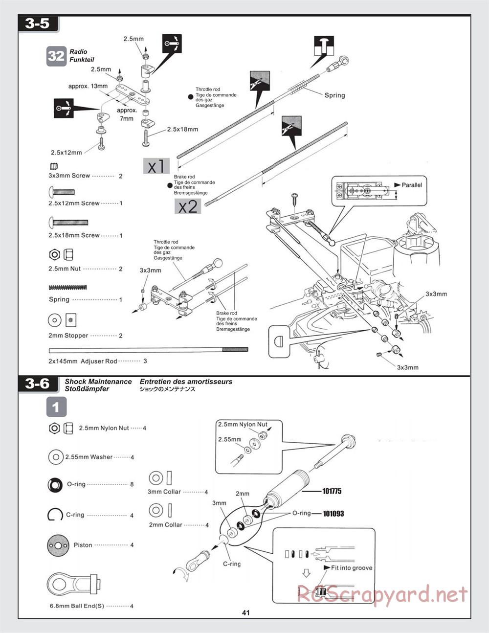 HPI - Trophy 4.6 Truggy - Manual - Page 41