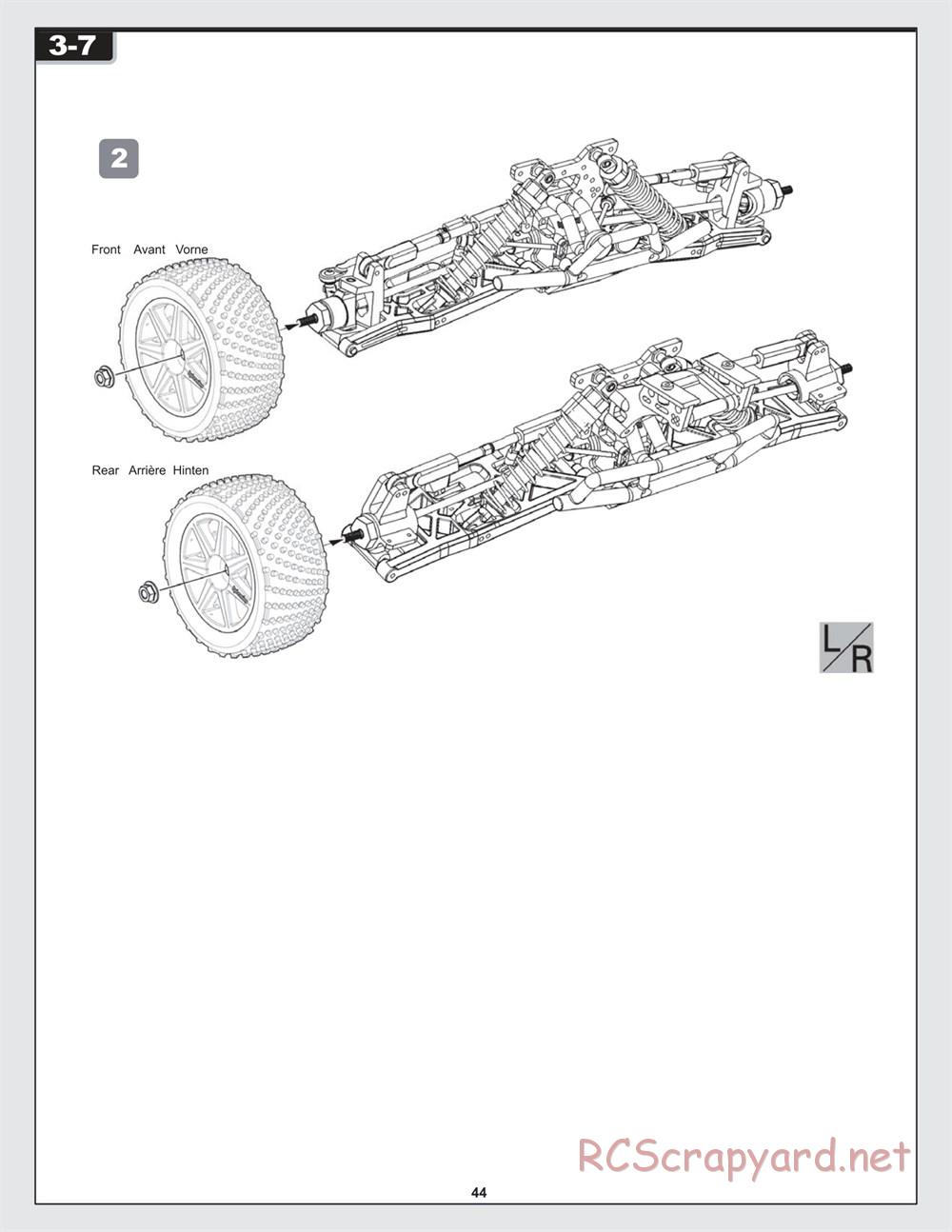 HPI - Trophy 4.6 Truggy - Manual - Page 44