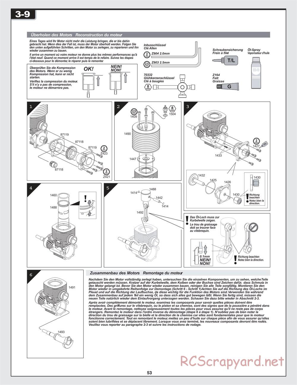 HPI - Trophy 4.6 Truggy - Manual - Page 53