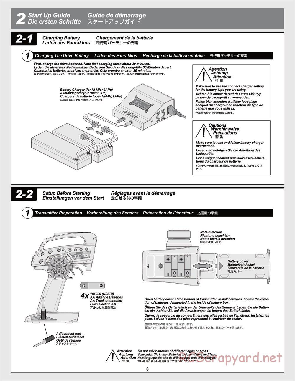 HPI - Trophy Flux Buggy - Manual - Page 8