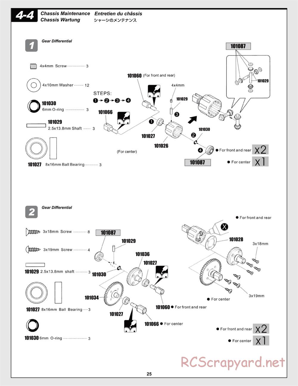 HPI - Trophy Flux Buggy - Manual - Page 25