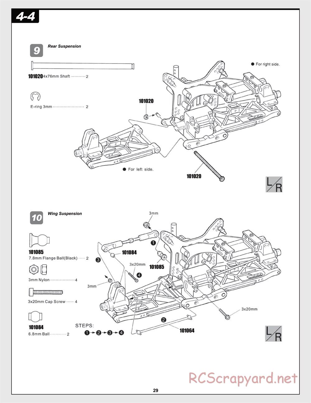 HPI - Trophy Flux Buggy - Manual - Page 29