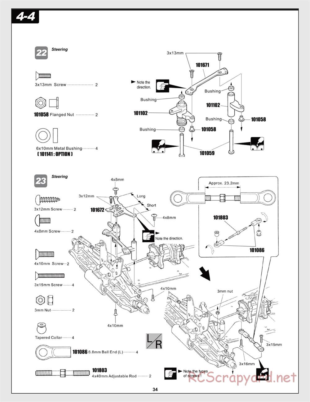 HPI - Trophy Flux Buggy - Manual - Page 34
