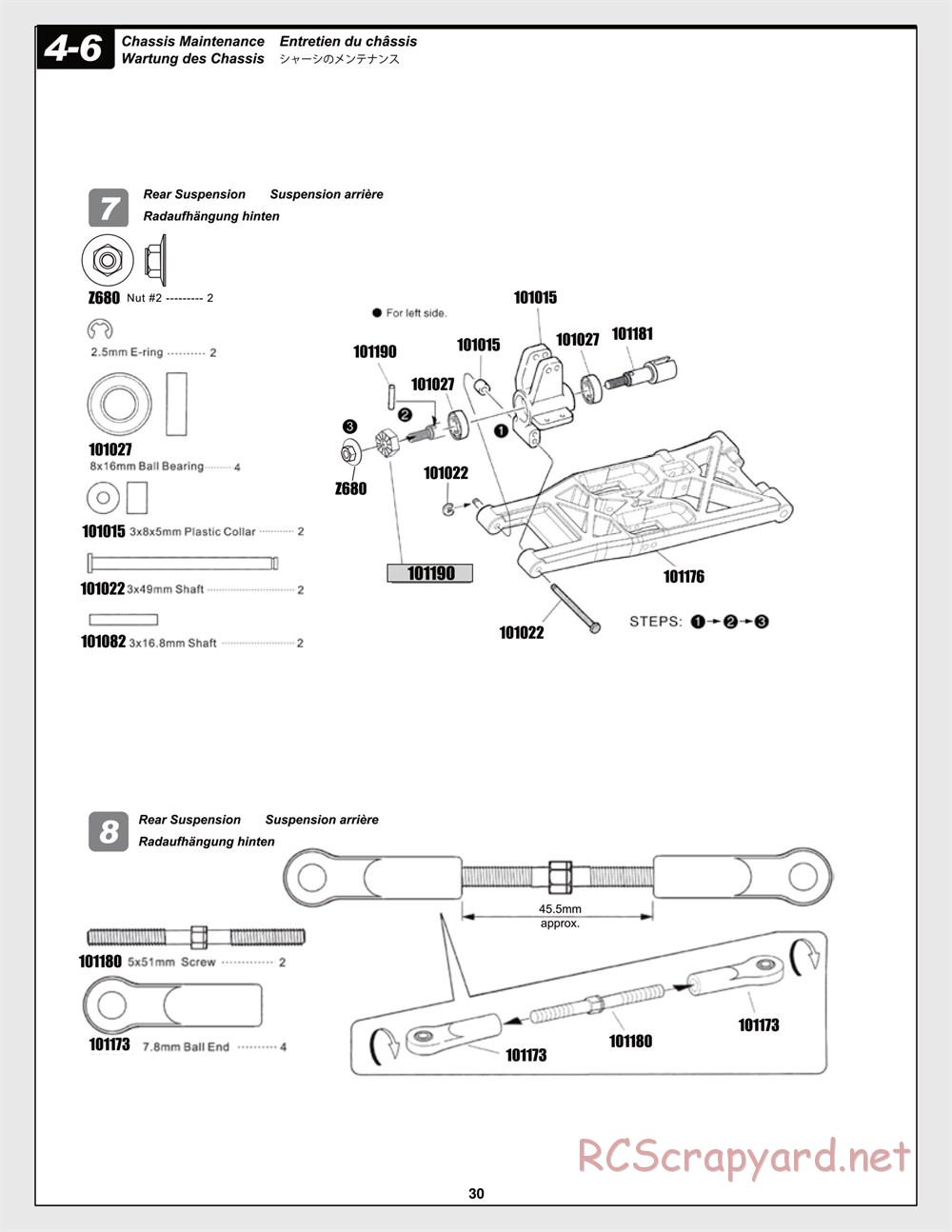 HPI - Trophy Flux Truggy - Manual - Page 30