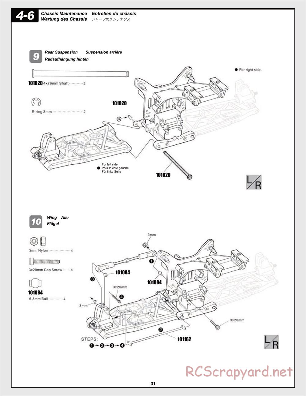 HPI - Trophy Flux Truggy - Manual - Page 31