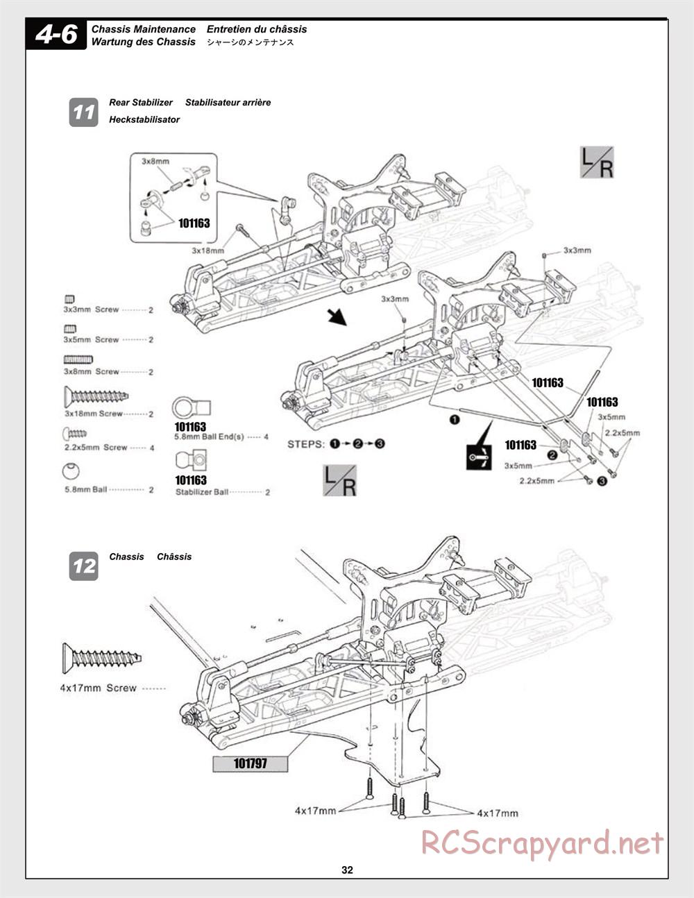 HPI - Trophy Flux Truggy - Manual - Page 32