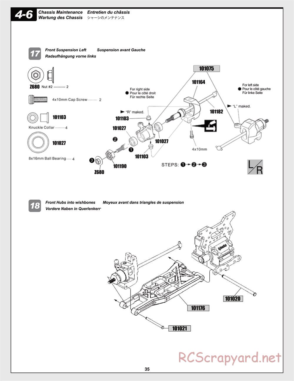 HPI - Trophy Flux Truggy - Manual - Page 35