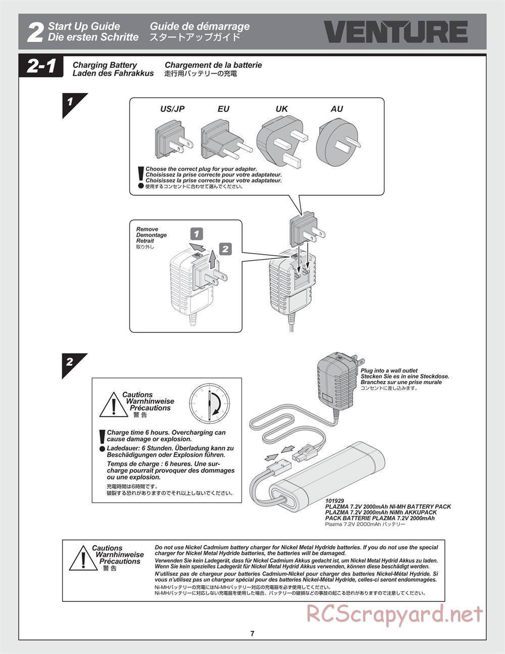 HPI - Venture Crawler - Manual - Page 7