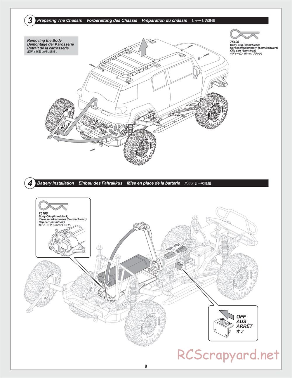 HPI - Venture Crawler - Manual - Page 9