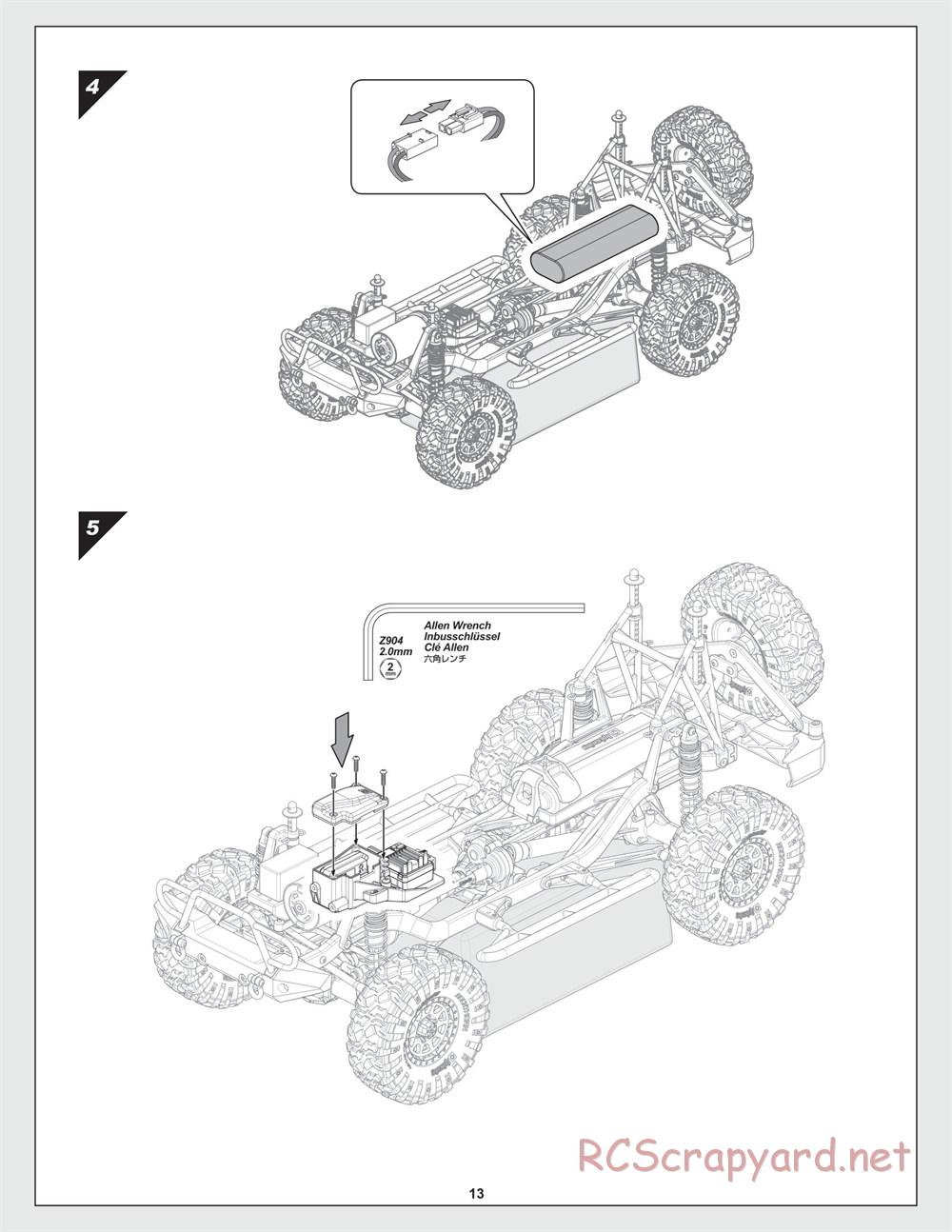 HPI - Venture Crawler - Manual - Page 13