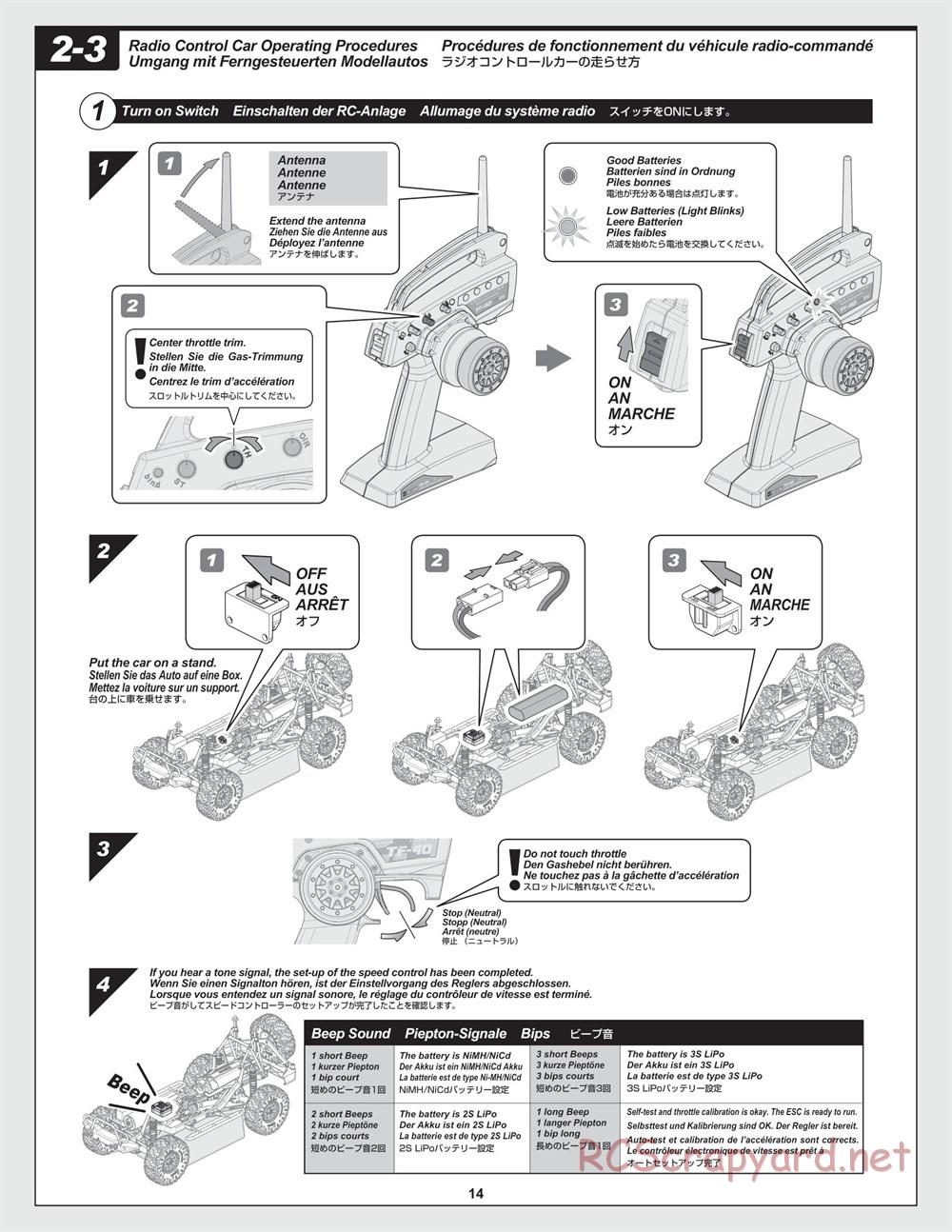 HPI - Venture Crawler - Manual - Page 14