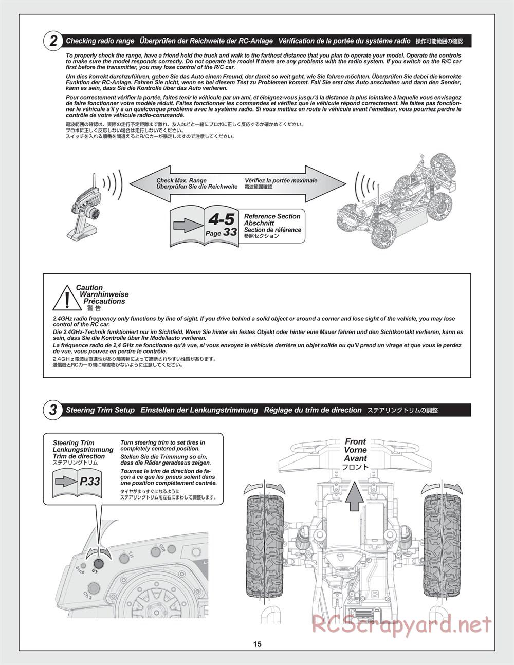 HPI - Venture Crawler - Manual - Page 15